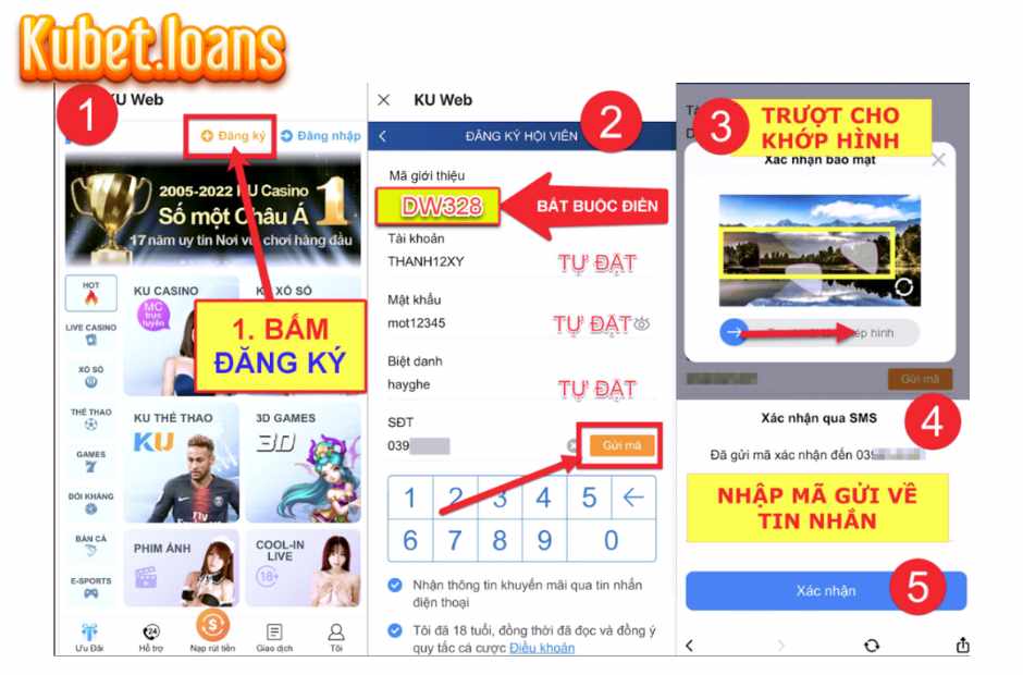 Quy trình tạo tài khoản siêu dễ hiểu cho tân thủ