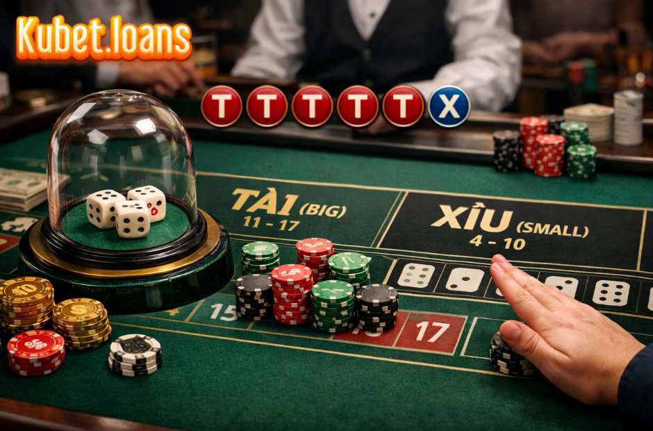 Chiến thuật tài xỉu theo cầu bệt