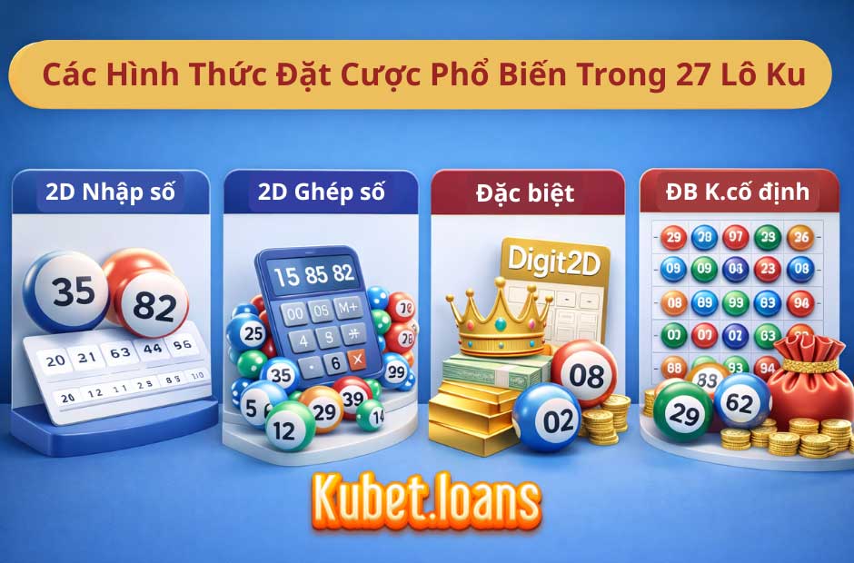 Các hình thức đặt cược phổ biến