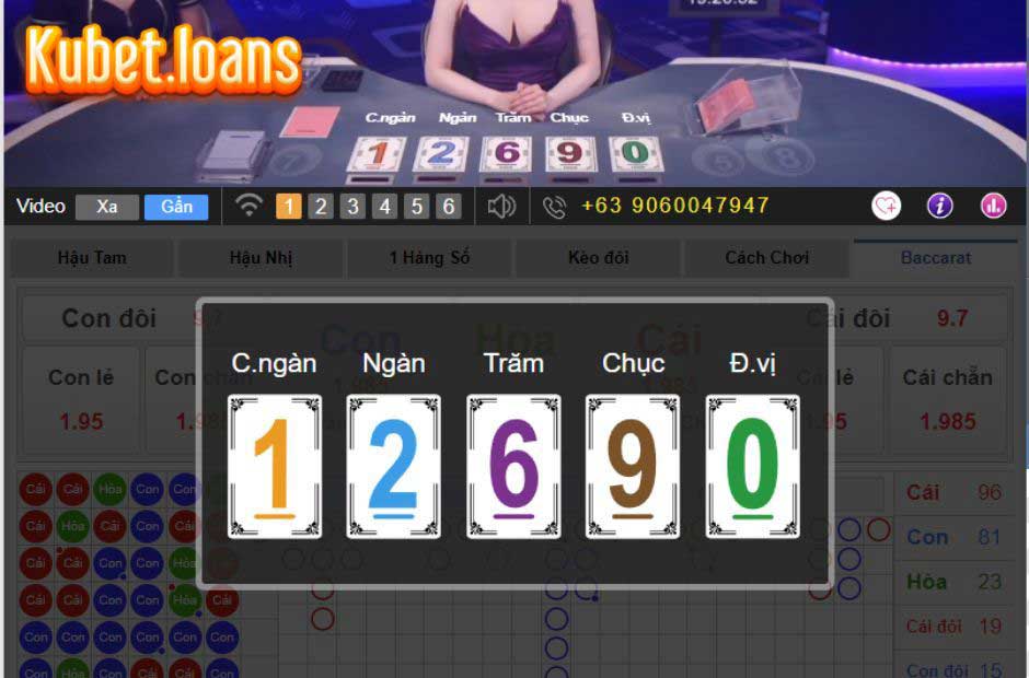 Quay thưởng minh bạch, theo dõi trực tiếp