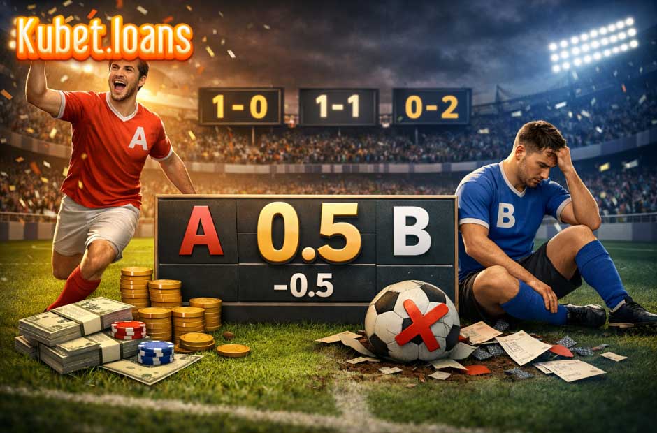 Tìm hiểu về kèo chấp 1/2