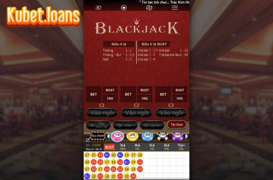 Tìm hiểu về game blackjack