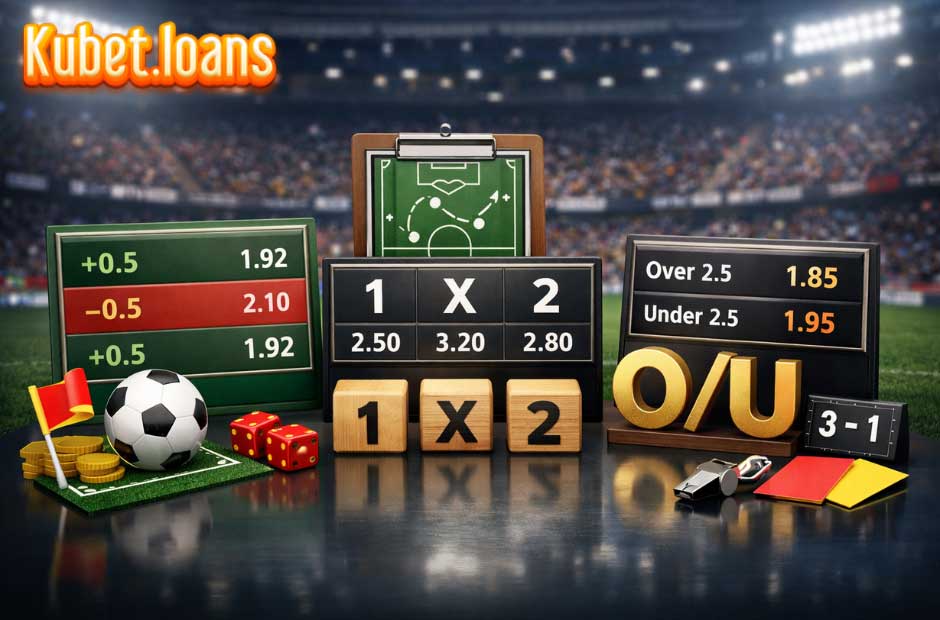 Các loại kèo bóng phổ biến