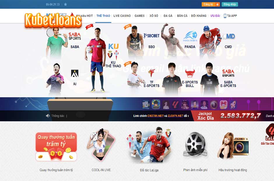 Kubet thể thao uy tín hàng đầu 